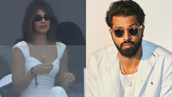 ind vs pak Hardik Pandya Jasmin Walia vs ind vs pak Hardik Pandya Jasmin Walia vs