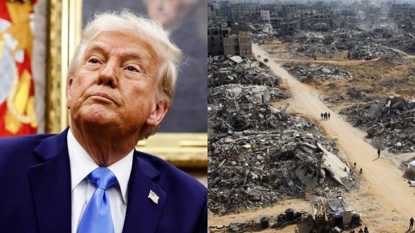 donald trump gaza us