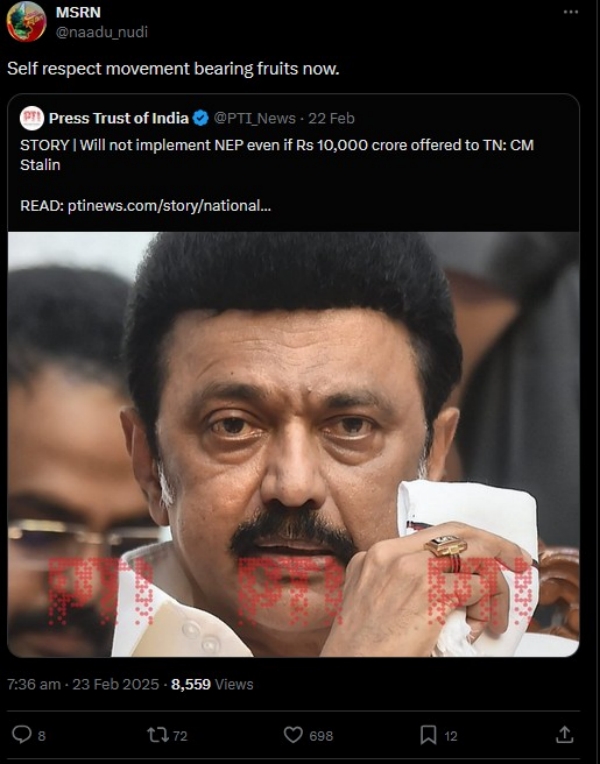 MK Stalin