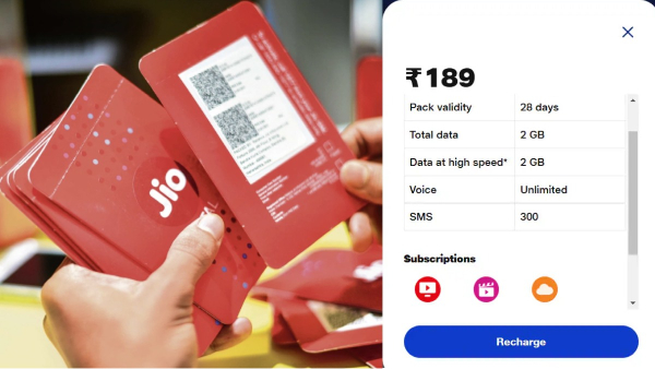 jio recharge mobile