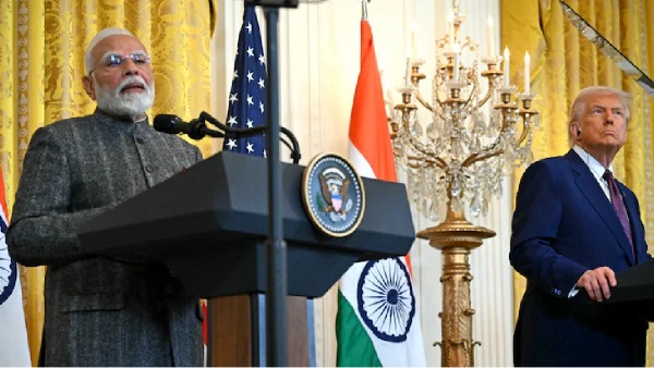 Donald Trump Narendra Modi USA
