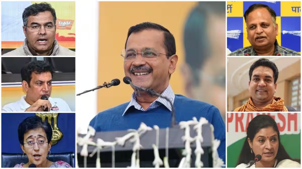 Delhi Election Results All Eyes on Kejriwal Atishi Vijender Gupta s 10 Key Constituencies