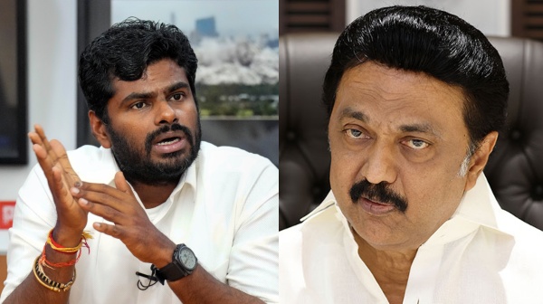 Annamalai mk stalin bjp Annamalai mk stalin bjp