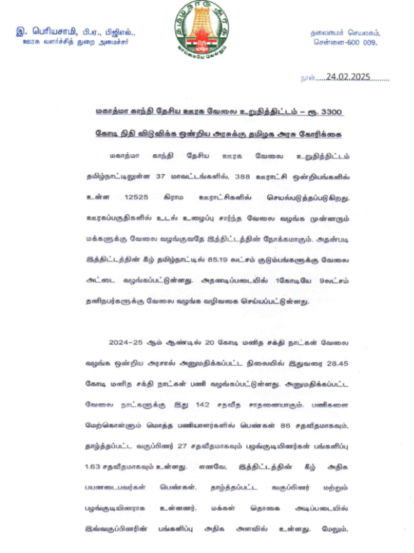 i Periyasamy chennai MGNREGA i Periyasamy chennai MGNREGA