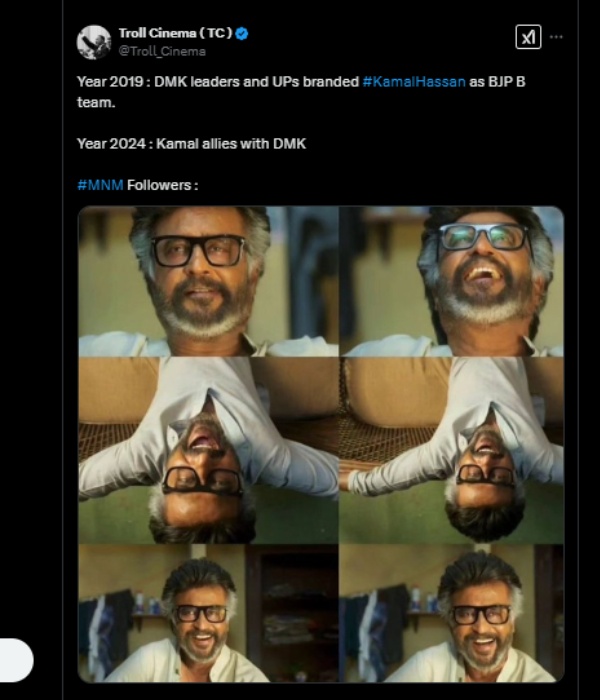 Kamal Haasan mnm dmk Kamal Haasan mnm dmk