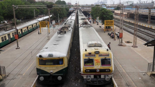 Electric Train Chennai Egmore