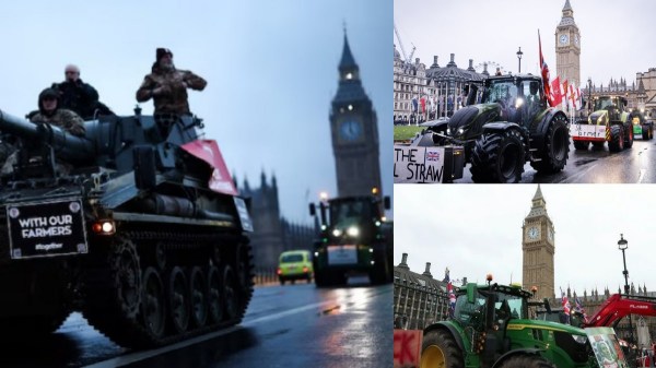 England farmer protest world England farmer protest world