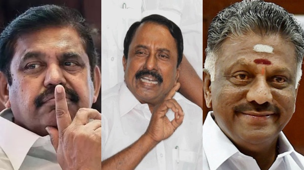 Edappadi palaniswami o panneerselvam sengottaiyan