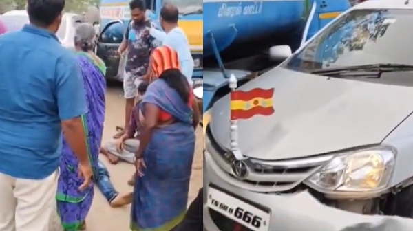 pudukkottai accident tvk