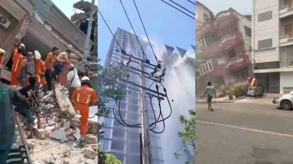 Earthquake Myanmar Thailand