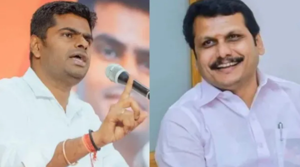 BJP s Annamalai Demands Removal of Senthil Balaji from Tamil Nadu Ministry Amid supreme court order BJP s Annamalai Demands Removal of Senthil Balaji from Tamil Nadu Ministry Amid supreme court order