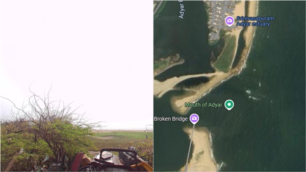 Chennai bridge adayar Chennai bridge adayar