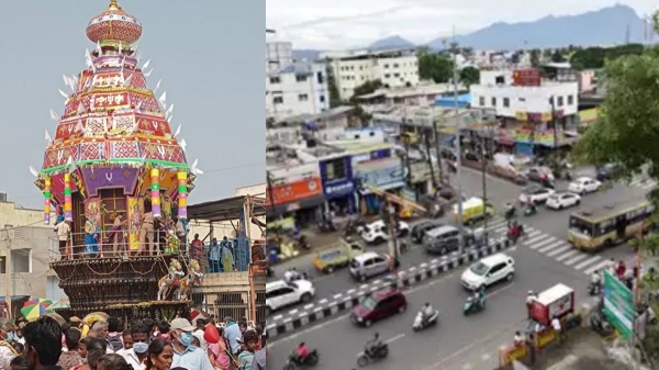 Karamadai Ther thiruvizha Mettupalayam Traffic change Karamadai Ther thiruvizha Mettupalayam Traffic change