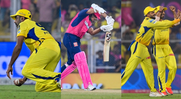 IPL 2025 CSK s fielding was again bad against RR