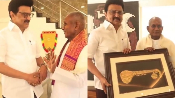 mk stalin ilayaraja