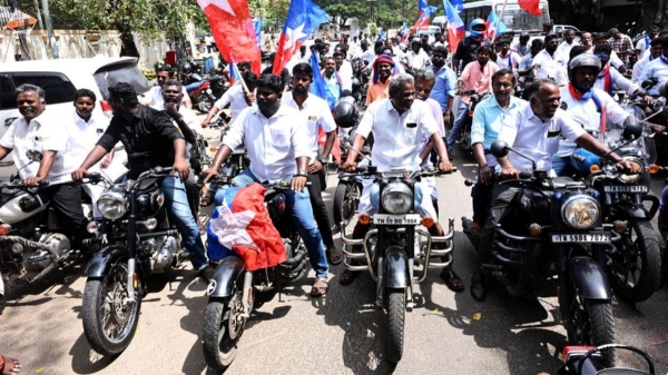 Bullet rally Madurai VCK Bullet rally Madurai VCK