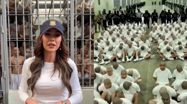 US Homeland Security Secretary Kristi Noem Visits Notorious El Salvador Prison US Homeland Security Secretary Kristi Noem Visits Notorious El Salvador Prison