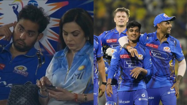 CSK vs MI Vignesh Puthur got the blessing from Nita Ambani after getting the best bowler award from Mumbai Indians team CSK vs MI Vignesh Puthur got the blessing from Nita Ambani after getting the best bowler award from Mumbai Indians team