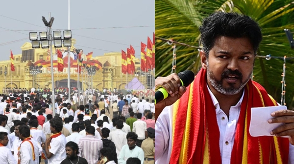 Actor vijay TVK politics