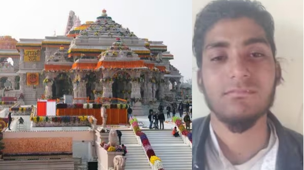 Plot to Attack Ayodhya Ram Temple with ISI support Foiled last minute Suspect Held