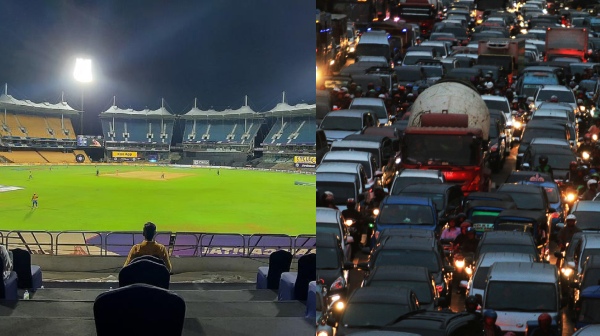 Chennai ipl 2025 traffic 2025