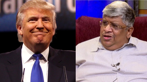 Anand Srinivasan Donald Trump world