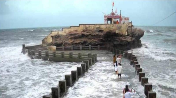 Spirituality gujarat submerge in sea Spirituality gujarat submerge in sea