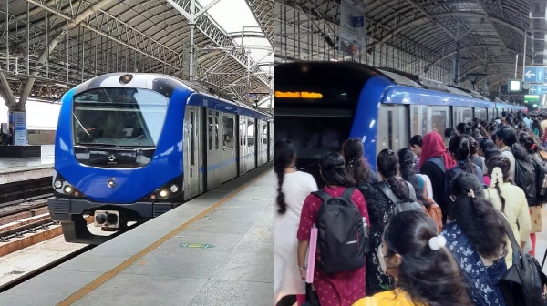 Chennai metro chennai train