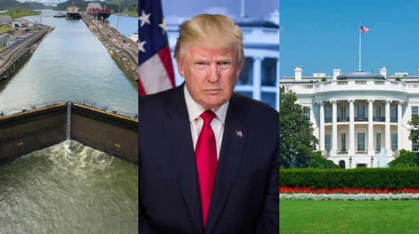 donald trump US panama canal