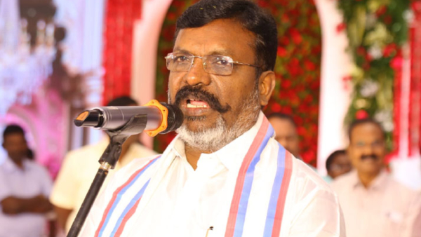 Thirumavalavan Alleges BJP Steering AIADMK Alliance in Tamil Nadu