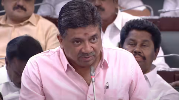 Minister PTR s Dissatisfied Reply Sparks Stir Speaker Appavu Intervenes Minister PTR s Dissatisfied Reply Sparks Stir Speaker Appavu Intervenes