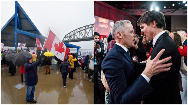 Canada Election Polling begins Early lead will be out within 30 minutes of polls closing Canada Election Polling begins Early lead will be out within 30 minutes of polls closing