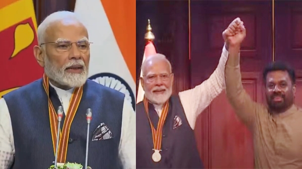 Modi srilanka india