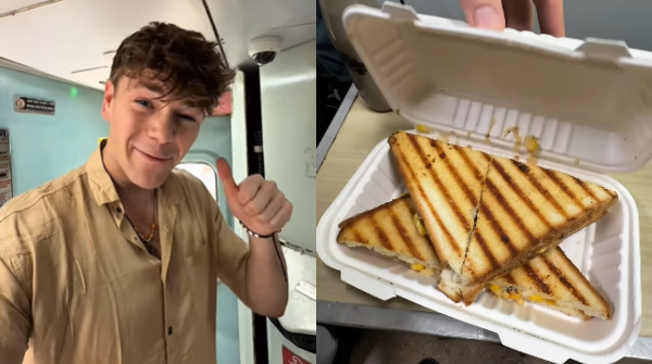 British YouTuber Blown Away by Food Delivery on Indian Trains UK Needs to Take Notes British YouTuber Blown Away by Food Delivery on Indian Trains UK Needs to Take Notes