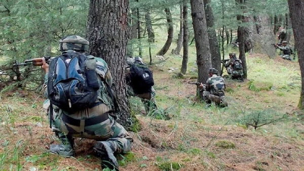 Gunfight Erupts Between Security Forces and Terrorists in North Kashmir s Bandipora
