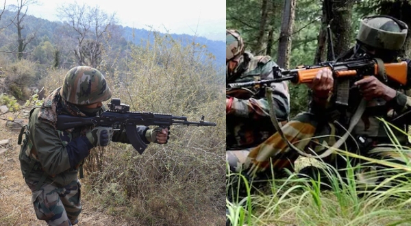 Pakistan does a crossfire in the international border for the first time in Jammu Kashmir