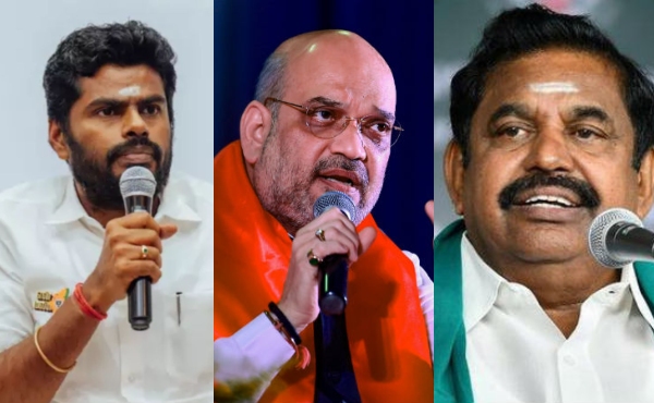 AIADMK Edappadi Palanisamy waited till Annamalai removal to meet BJP Amit Shah
