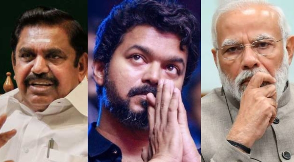 Is Vijay coming to AIADMK-BJP alliance Delhi fixes date for the alliance formation