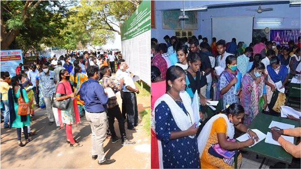 Private sector job placement camp to be held in Tiruppur and Coimbatore on April 25th