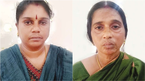 Two women from Pollachi were arrested for stealing money at the Kanyakumari bus stand Two women from Pollachi were arrested for stealing money at the Kanyakumari bus stand