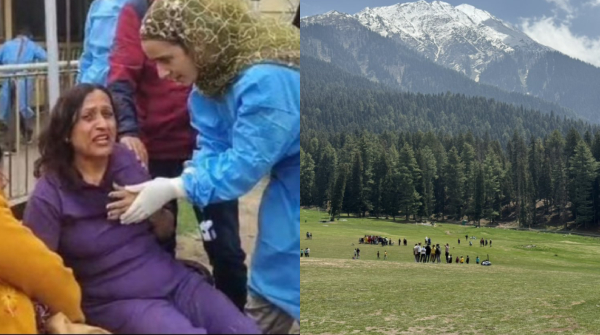 Tourists Attacked in Pahalgam Jammu and Kashmir Police Rush to the Scene Tourists Attacked in Pahalgam Jammu and Kashmir Police Rush to the Scene