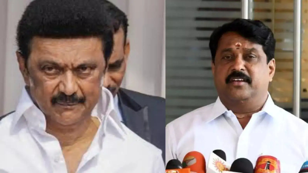 BJP Leader Nainar Nagendran Slams CM Stalin for Not Extending Tamil New Year Wishes BJP Leader Nainar Nagendran Slams CM Stalin for Not Extending Tamil New Year Wishes