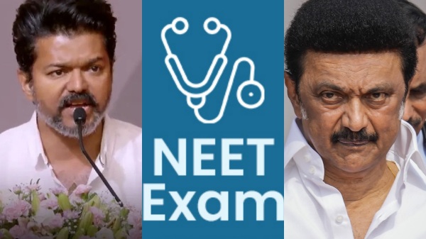 vijay neet exam dmk