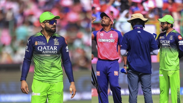 RCB vs RR Why RCB Players wearing Green Jersey against Rajasthan Royals at Jaipur