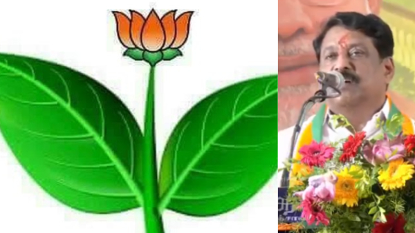 Lotus Will Bloom Above Two Leaves in Tamil Nadu BJP State President Nainar Nagendran