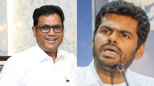 Let Political Enemies Burn Like Rocket Fire DMK Minister TRB Raja Slams Annamalai
