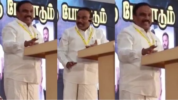 dont-put-bindi-on-forehead-when-wear-dmk-dhosti-says-dmk-mp-a-raja-in-nilgiris