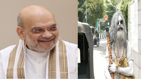 one-aghori-comes-to-meet-union-minister-amit-shah-in-chennai