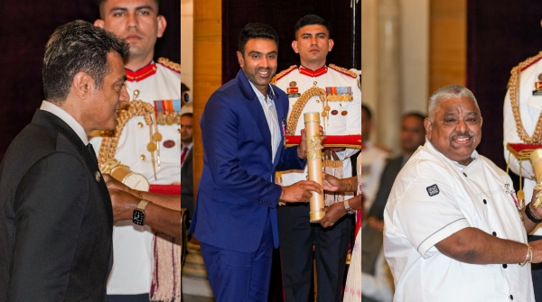 Three from Tamil Nadu receive Padma Bhushan amp amp Ten receives Padma Shri Ashwin Chef Dhamu in list Three from Tamil Nadu receive Padma Bhushan amp amp Ten receives Padma Shri Ashwin Chef Dhamu in list