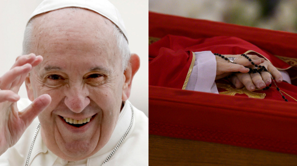 Pope Francis First Image Released by Vatican Funeral to happen On Saturday Pope Francis First Image Released by Vatican Funeral to happen On Saturday